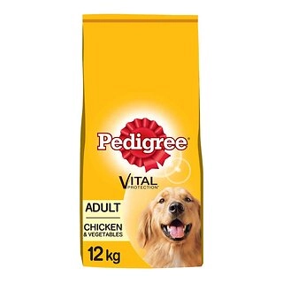 Pedigree Dry Dog Food Vital with Chicken and Vegetables 12kg