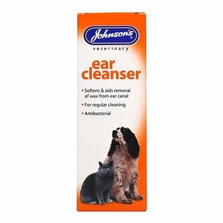 Johnson's Ear Cleanser Dog Ear Drops