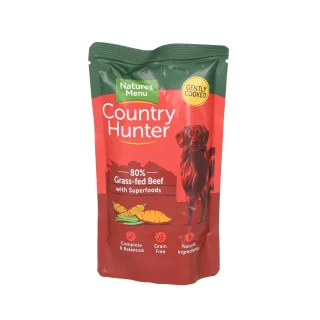 Natures Menu Country Hunter Beef, Raw Dog Food, 150g