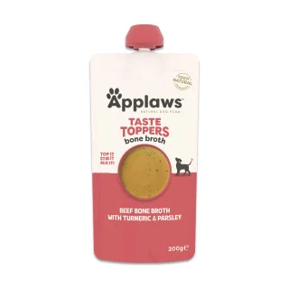 Applaws Taste Toppers Beef Bone Broth with Turmeric & Parsley 200ml