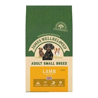 James Wellbeloved Dog Small Breed Adult Lamb & Rice 1.5kg