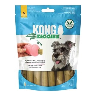 KONG Ziggies Enhanced Puppy Dog Treats Small 198g