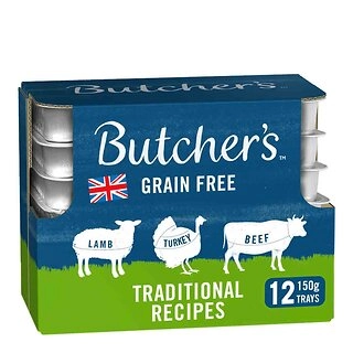 Butcher's Traditional Recipes Dog Food Trays 12 x 150g