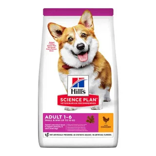 Hill's Science Plan Adult Small & Mini Dry Dog Food Chicken 1.5kg