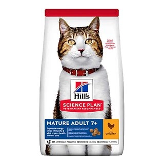 Hill's Science Plan Mature Adult Dry Cat Food Chicken Flavour 3kg
