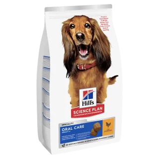 Hill'S Science Plan Adult Oral Care Medium Dry Dog Food Chicken 2kg