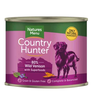 Natures Menu Country Hunter Venison with Blueberry