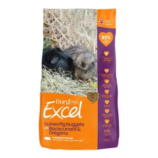 Burgess Guinea Pig Food with Blackcurrant & Oregano, 1.5kg
