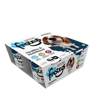 Frozzy's Blueberry Frozen Yoghurt Dog Treat, 4x85g