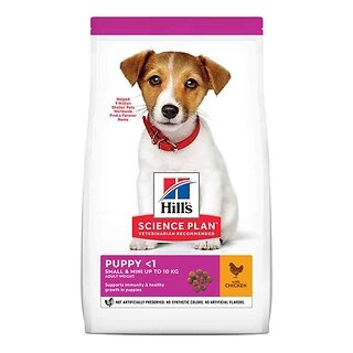Hill's Science Plan Puppy Small & Miniature Dry Food Chicken Flavour 1.5kg