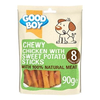 Good Boy Chicken Sweet Potato Stick Dog Treat