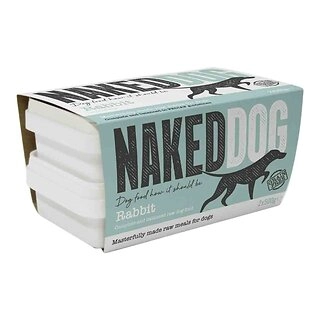 NAKED Dog Raw Dog Food Original Rabbit 2x500g