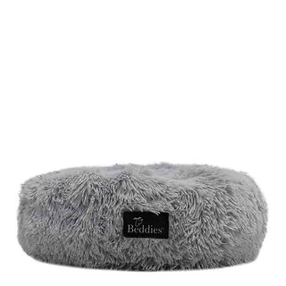 Rufus & Rosie Calming Light Grey Dog Bed, Medium