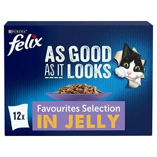 Felix As Good As it Looks Favourites Selection Wet Cat Food 12x85g