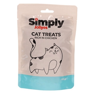Simply Jollyes Chicken & Cheese Pillow Cat Treats 85g