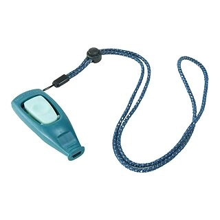 Coachi Puppy & Mini Dog Training Whizzclick Clicker Whistle Teal & Mint