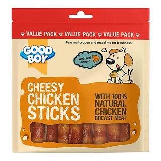 Good Boy Cheesy Chicken Sticks Dog Treat 250g