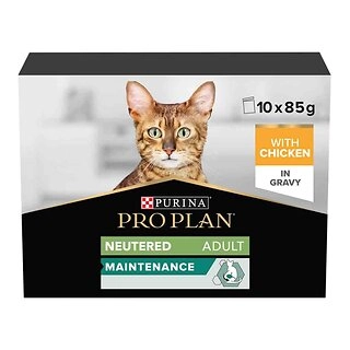 Pro Plan Cat Food Nutrisavour Sterilised 10 x 85g