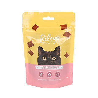 Riley's Salmon Cat Pillow Treat 85g
