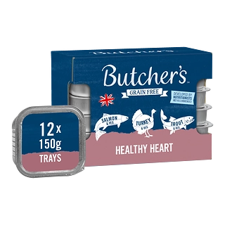 Butcher's Healthy Heart Dog Food Trays 12x150g 