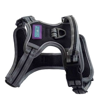 Hem & Boo Sports Dog Harness Black Medium