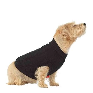 House of Paws Polo Neck Knits Black 30cm