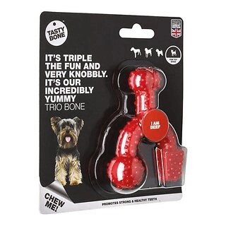Tasty Bone Toy Trio Bone Beef