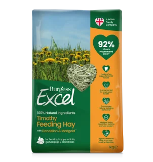 Excel Dandelion And Marigold Herbage, Small Pet Food, 1kg