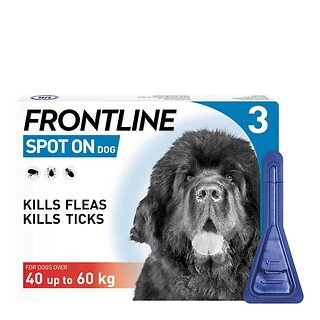 Frontline Spot On for Extra Large Dogs 40-60kg 3 pack
