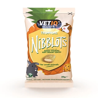 Nibblots Tropical Treats for Small Animals 30g