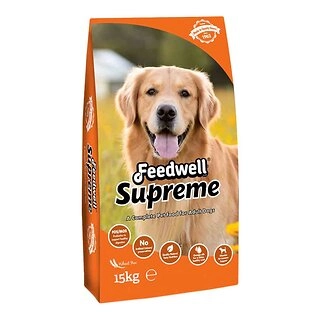 Feedwell Supreme Dry Dog Food, 15kg
