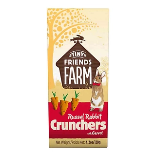 Tiny Friends Farm Russel Rabbit Crunchers, 120g