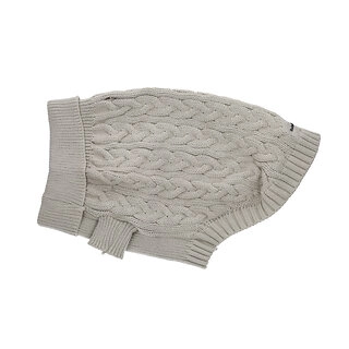 Rufus & Rosie Grey Dog Jumper, M
