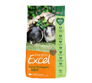 Excel Guinea Pig Food, Tasty Nuggets 1.5kg