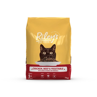Rileys Chicken, Beef & Vegetable Dry Cat Food, 7kg
