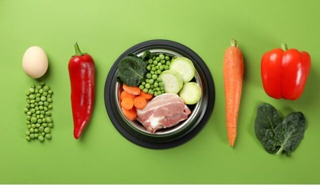 Colourful food.