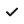 checkmark
